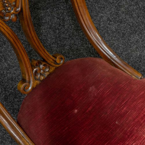 SET OF SIX VICTORIAN MAHOGANY CHAIRS - ADDITIONAL PHOTO 3