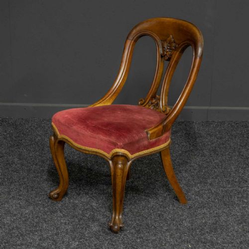 SET OF SIX VICTORIAN MAHOGANY CHAIRS - ADDITIONAL PHOTO 5