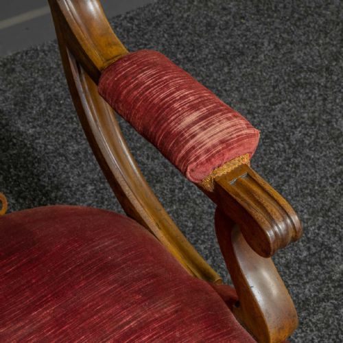 SET OF SIX VICTORIAN MAHOGANY CHAIRS - ADDITIONAL PHOTO 9