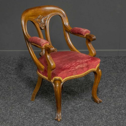 SET OF SIX VICTORIAN MAHOGANY CHAIRS - ADDITIONAL PHOTO 11