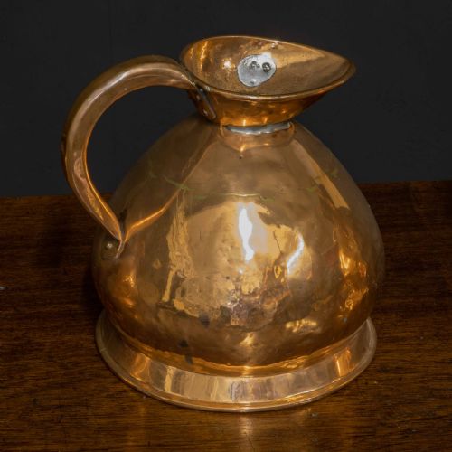 SET OF THREE VICTORIAN COPPER HARVEST FLAGONS - ADDITIONAL PHOTO 12