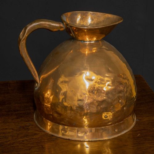 SET OF THREE VICTORIAN COPPER HARVEST FLAGONS - ADDITIONAL PHOTO 13