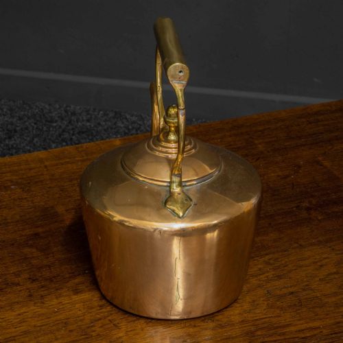 VICTORIAN COPPER KETTLE - ADDITIONAL PHOTO 1
