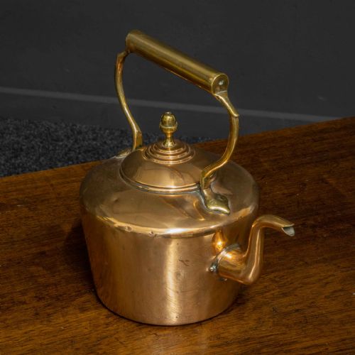 VICTORIAN COPPER KETTLE - ADDITIONAL PHOTO 2