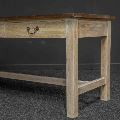 COUNTRY STYLE THREE DRAWER DINING TABLE - ADDITIONAL PHOTO 8