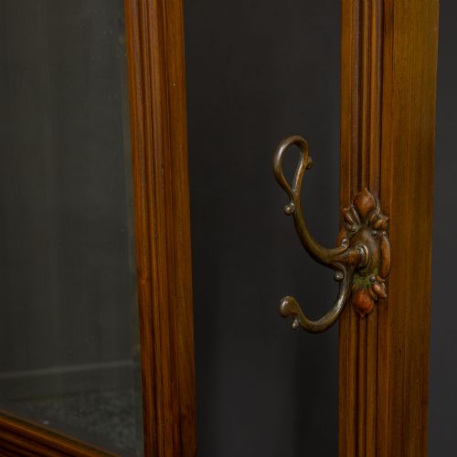ART NOUVEAU WALNUT HALLSTAND - ADDITIONAL PHOTO 3