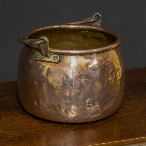 georgian copper pot - CATEGORY: ANTIQUE METAL - DATED GEORGIAN