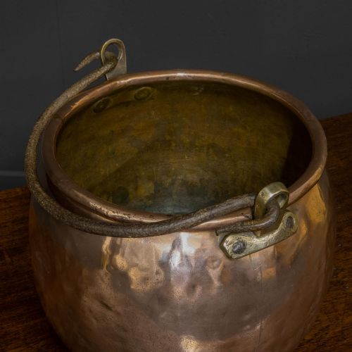 GEORGIAN COPPER POT - ADDITIONAL PHOTO 7