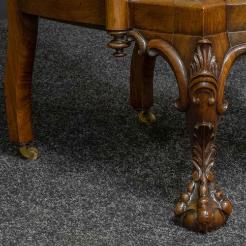 VICTORIAN ROSEWOOD ARMCHAIR - ADDITIONAL PHOTO 12