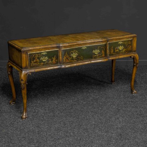 QUEEN ANNE STYLE WALNUT DRESSER - ADDITIONAL PHOTO 6
