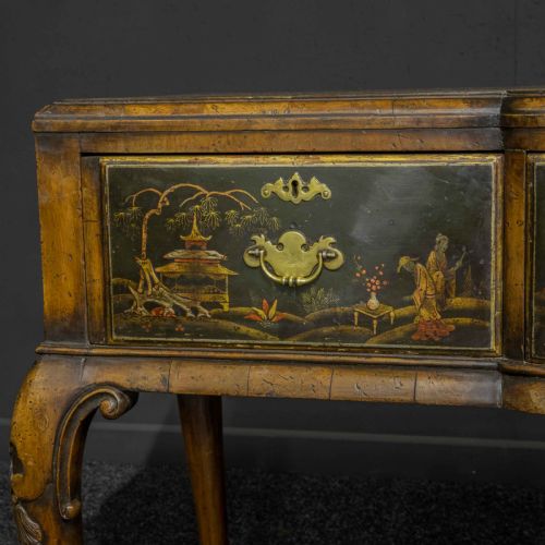 QUEEN ANNE STYLE WALNUT DRESSER - ADDITIONAL PHOTO 8
