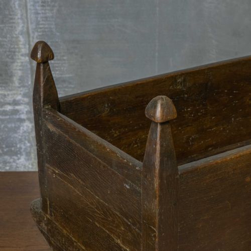 EARLY OAK CRADLE - ADDITIONAL PHOTO 9
