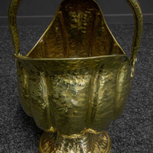 VICTORIAN BRASS COAL HELMET - ADDITIONAL PHOTO 5