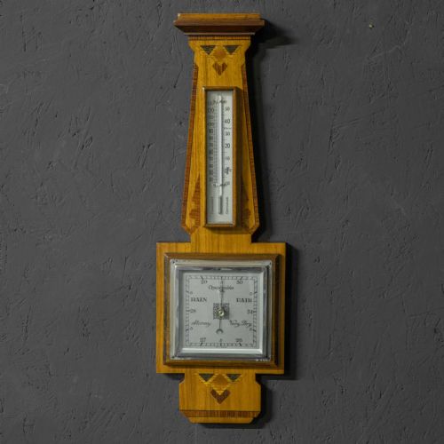 art deco barometer - CATEGORY: ANTIQUE BAROMETERS - DATED 1930