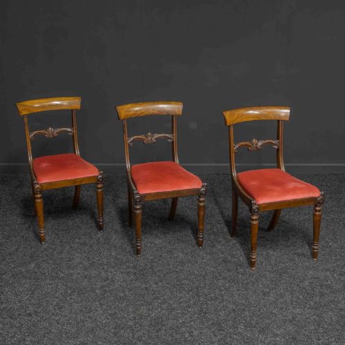 SET OF THREE WILLIAM IV ROSEWOOD CHAIRS - ADDITIONAL PHOTO 1
