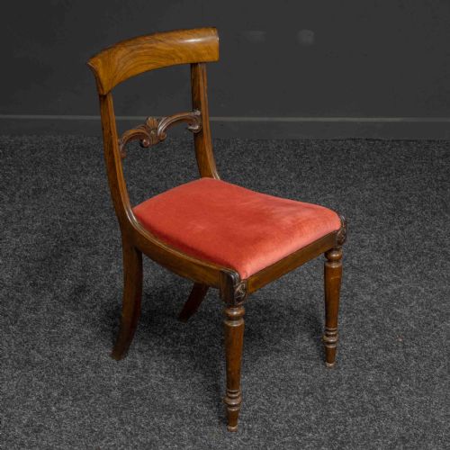 SET OF THREE WILLIAM IV ROSEWOOD CHAIRS - ADDITIONAL PHOTO 2