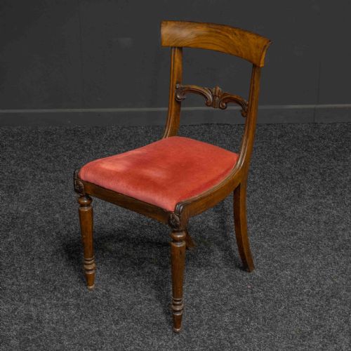 SET OF THREE WILLIAM IV ROSEWOOD CHAIRS - ADDITIONAL PHOTO 3