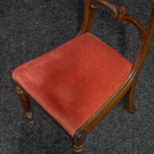 SET OF THREE WILLIAM IV ROSEWOOD CHAIRS - ADDITIONAL PHOTO 4