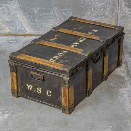 VICTORIAN TIN TRUNK - ADDITIONAL PHOTO 8