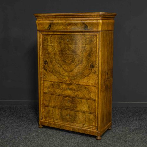 biedermeier secretaire abattant - CATEGORY: ANTIQUE BUREAU - DATED 19TH CENTURY