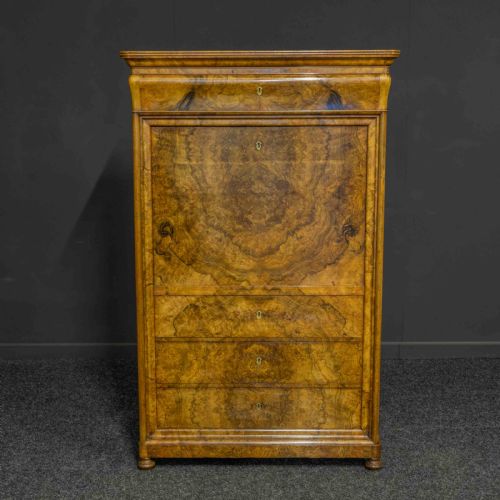 BIEDERMEIER SECRETAIRE ABATTANT - ADDITIONAL PHOTO 1