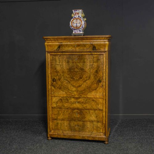 BIEDERMEIER SECRETAIRE ABATTANT - ADDITIONAL PHOTO 6