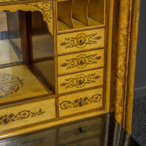 BIEDERMEIER SECRETAIRE ABATTANT - ADDITIONAL PHOTO 8
