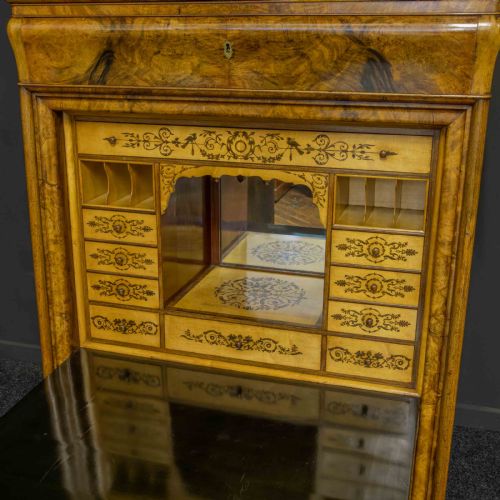 BIEDERMEIER SECRETAIRE ABATTANT - ADDITIONAL PHOTO 10