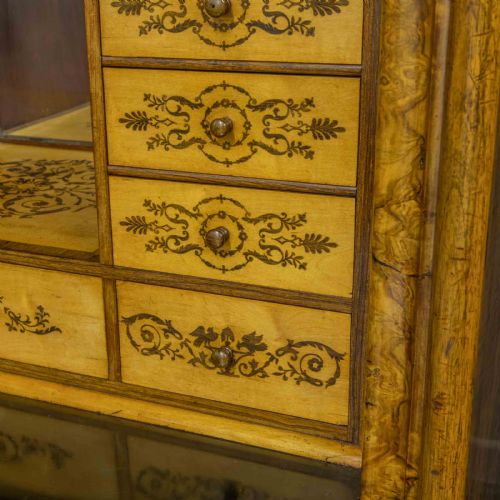 BIEDERMEIER SECRETAIRE ABATTANT - ADDITIONAL PHOTO 14