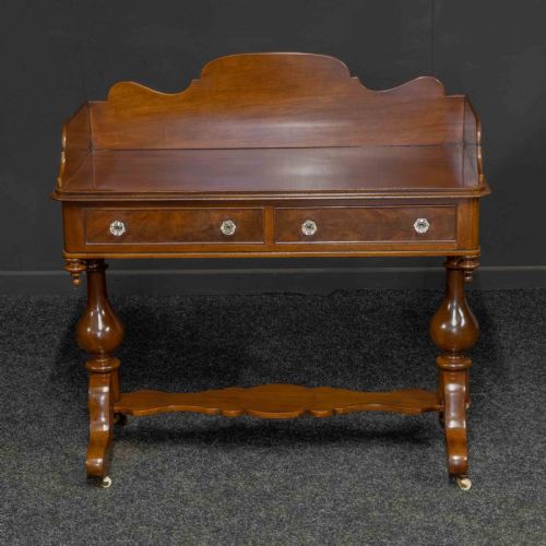 MID VICTORIAN MAHOGANY WASHSTAND - ADDITIONAL PHOTO 1