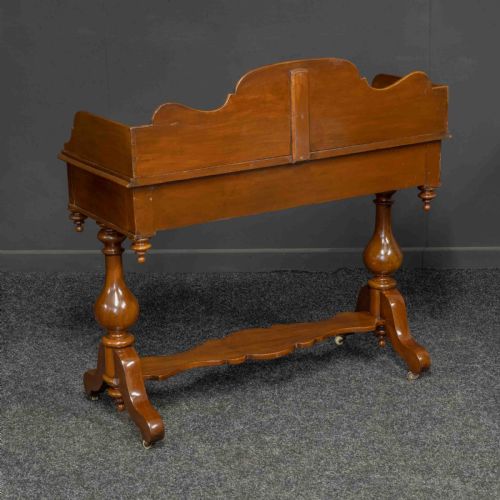MID VICTORIAN MAHOGANY WASHSTAND - ADDITIONAL PHOTO 2