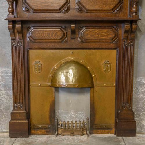 OAK FIRE SURROUND - ADDITIONAL PHOTO 3