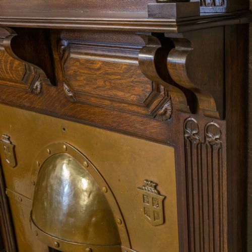 OAK FIRE SURROUND - ADDITIONAL PHOTO 6