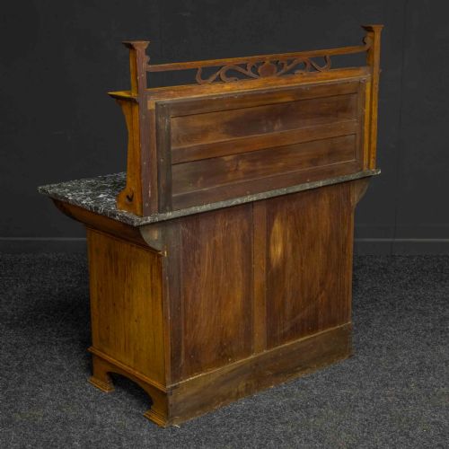 ARTS AND CRAFTS OAK WASHSTAND - ADDITIONAL PHOTO 12