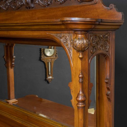 VICTORIAN MAHOGANY SIDEBOARD - ADDITIONAL PHOTO 3