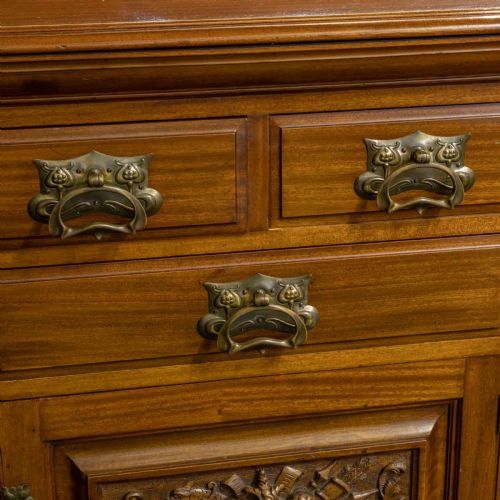 VICTORIAN MAHOGANY SIDEBOARD - ADDITIONAL PHOTO 11