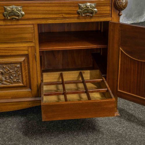 VICTORIAN MAHOGANY SIDEBOARD - ADDITIONAL PHOTO 12