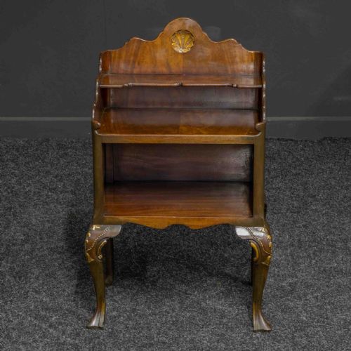 SMALL MAHOGANY BOOKSTAND - ADDITIONAL PHOTO 2