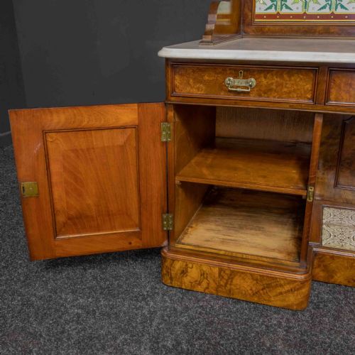 AESTHETIC WALNUT WASHSTAND - ADDITIONAL PHOTO 1