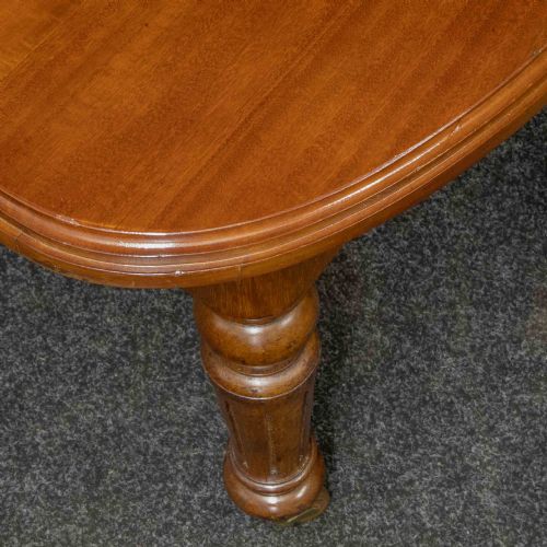 VICTORIAN MAHOGANY EXTENDING TABLE - ADDITIONAL PHOTO 8