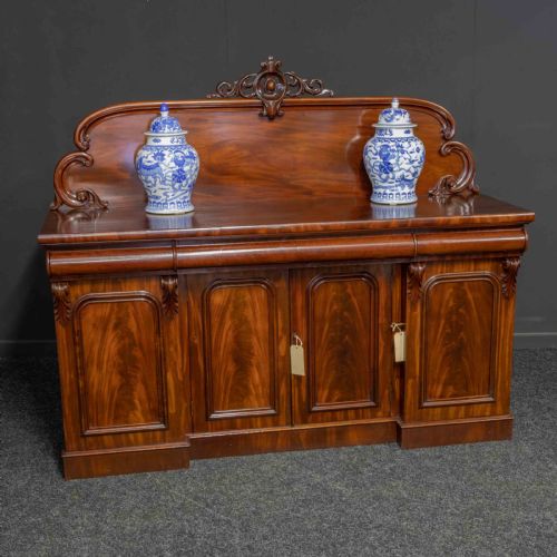 VICTORIAN MAHOGANY DRESSER - ADDITIONAL PHOTO 6