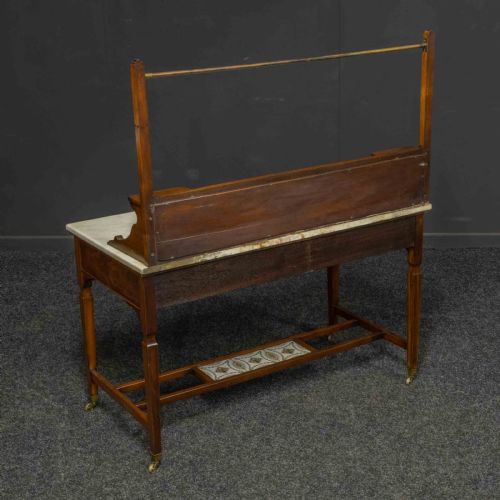 EDWARDIAN INLAID WASHSTAND - ADDITIONAL PHOTO 10