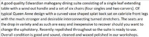 QUEEN ANNE STYLE SUITE - ADDITIONAL PHOTO 18