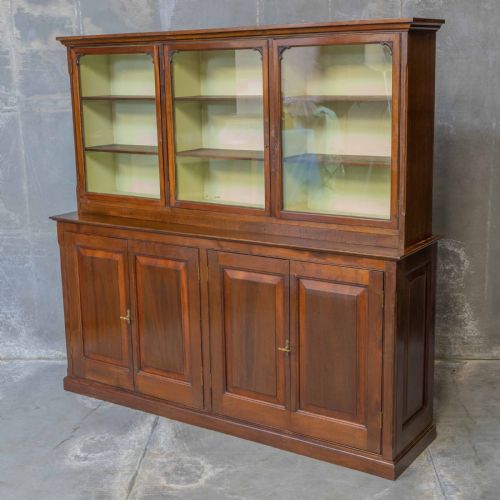 EDWARDIAN SHOP FITTING BOOKCASE