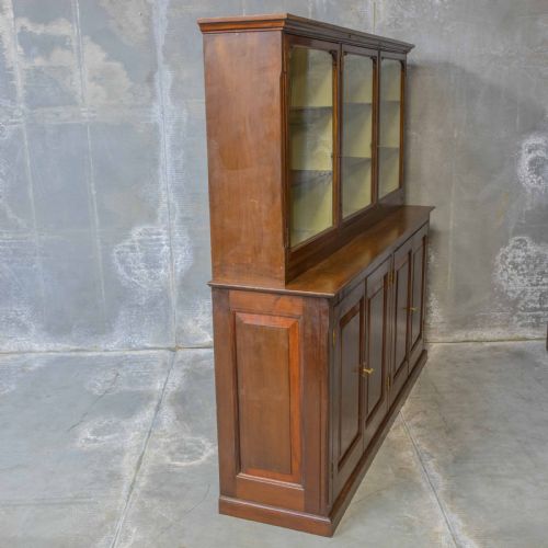EDWARDIAN SHOP FITTING BOOKCASE - ADDITIONAL PHOTO 15