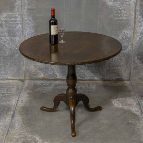 GEORGIAN 3RD MAHOGANY SUPPER TABLE - ADDITIONAL PHOTO 5