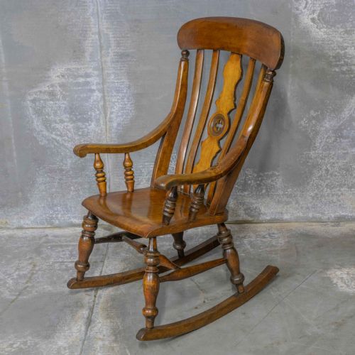 VICTORIAN FARMHOUSE ROCKER - ADDITIONAL PHOTO 4