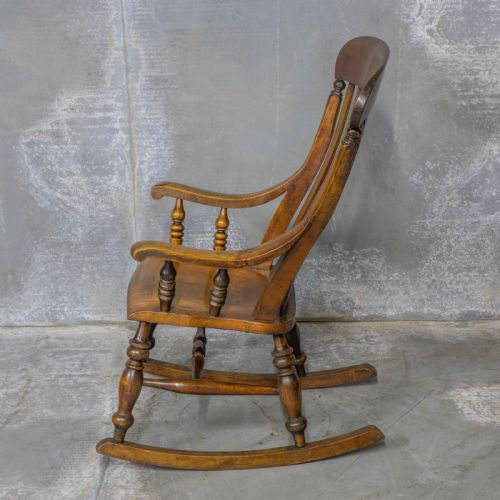 VICTORIAN FARMHOUSE ROCKER - ADDITIONAL PHOTO 5