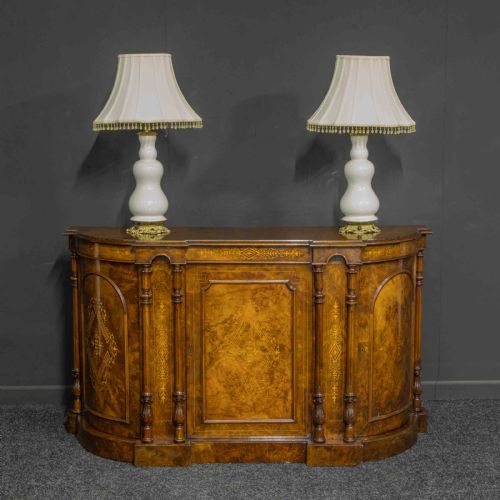 VICTORIAN WALNUT CREDENZA - ADDITIONAL PHOTO 2
