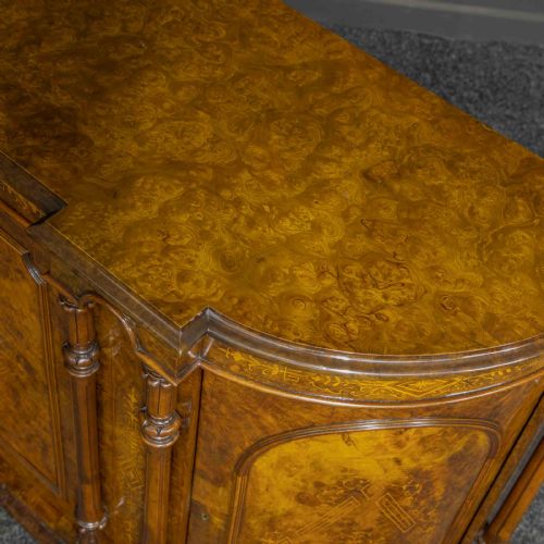 VICTORIAN WALNUT CREDENZA - ADDITIONAL PHOTO 9